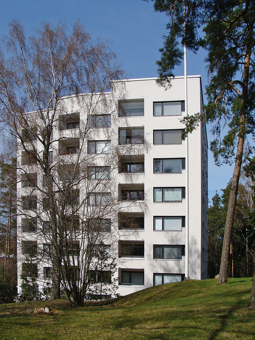 www.archipicture.eu Alvar Aalto Apartment Buildings Tapiola
